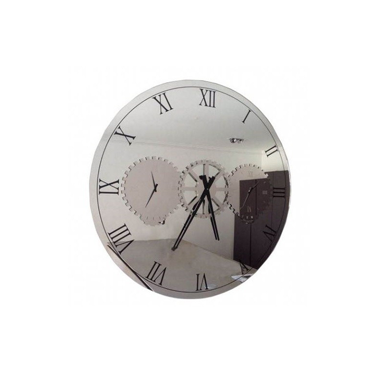 Produkt w kategorii: Lustra, nazwa produktu: Luksusowy zegar-lustro elegant Times Cattelan Italia