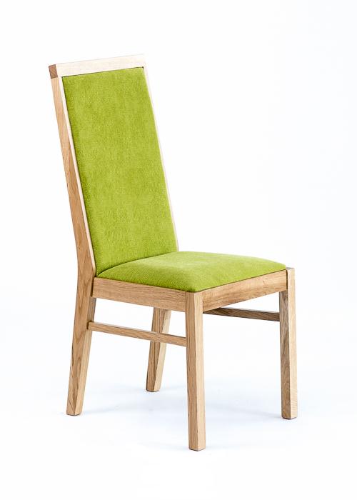 Krzesło INFINITY drewno tapicerowane eleganckie