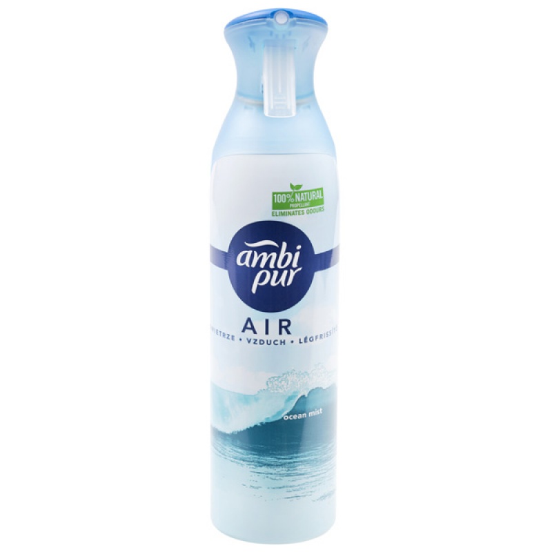 Produkt w kategorii: Artykuły biurowe, nazwa produktu: Odświeżacz powietrza AMBI PUR Ocena&Wind, spray, 300ml