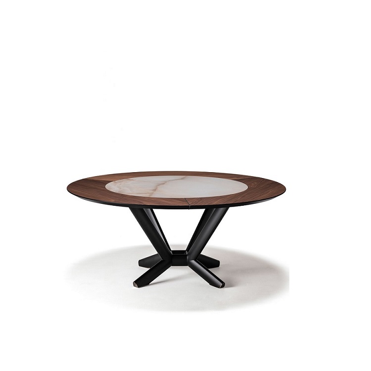 Stół Ker-Wood Round - luksus i elegancja