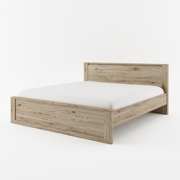 Produkt w kategorii: Łóżka, nazwa produktu: Luksusowe łóżko IDEA ID-08 - eleganckie i funkcjonalne