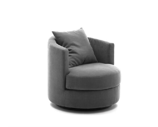 Produkt w kategorii: Fotele tapicerowane, nazwa produktu: Luksusowy fotel Oval OLTA - elegancja i styl!