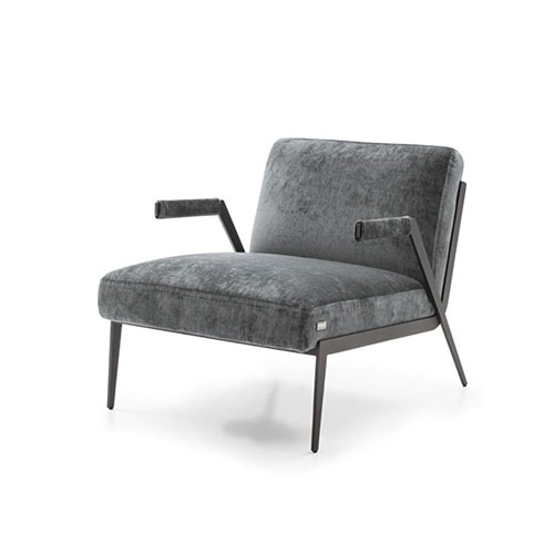 Produkt w kategorii: Fotele metalowe, nazwa produktu: Fotel Lima NICOLINE elegancki mebel