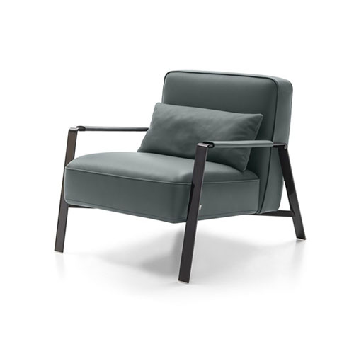 Produkt w kategorii: Fotele skórzane, nazwa produktu: Fotel Rho - elegancki mebel wysokiej jakości