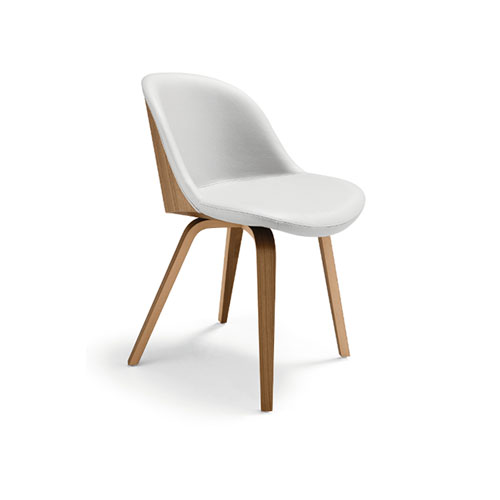 Produkt w kategorii: Krzesła tapicerowane, nazwa produktu: Krzesło Danny S eleganckie drewno