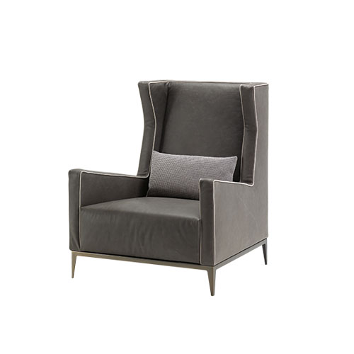 Produkt w kategorii: Fotele tapicerowane, nazwa produktu: Elegancki fotel ARKETIPO Goldfinger