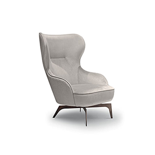 Produkt w kategorii: Fotele skórzane, nazwa produktu: Fotel Melania ALBERTA - elegancki mebel luksusowy