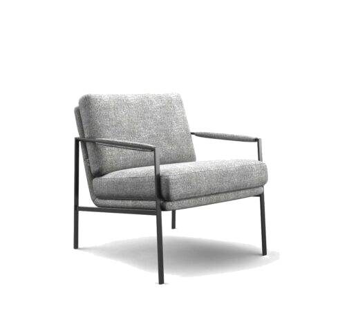 Produkt w kategorii: Fotele metalowe, nazwa produktu: Fotel Grey - luksusowy mebel włoskiego designu