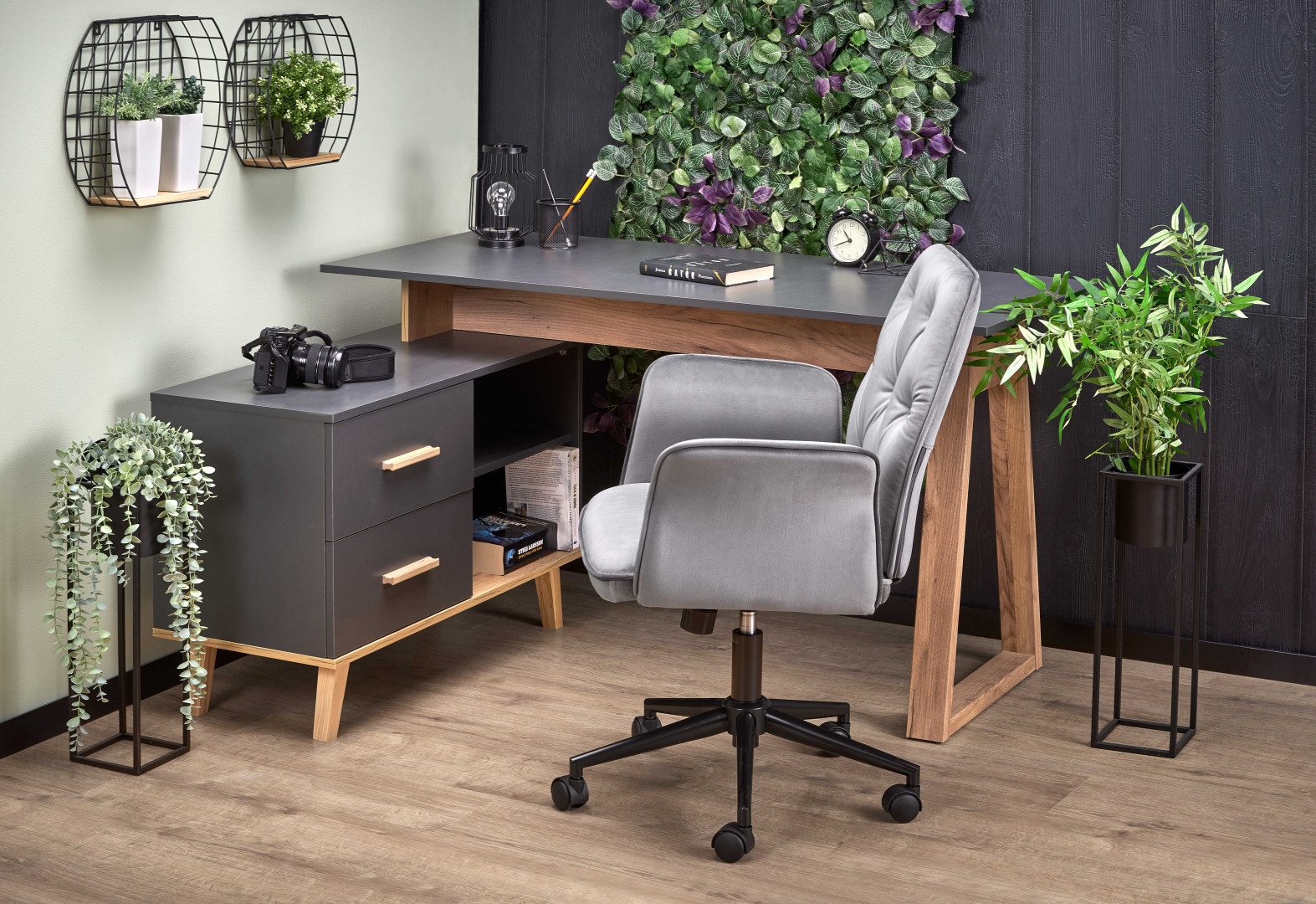 Luksusowe biurko SERGIO XL - elegancja i solidność