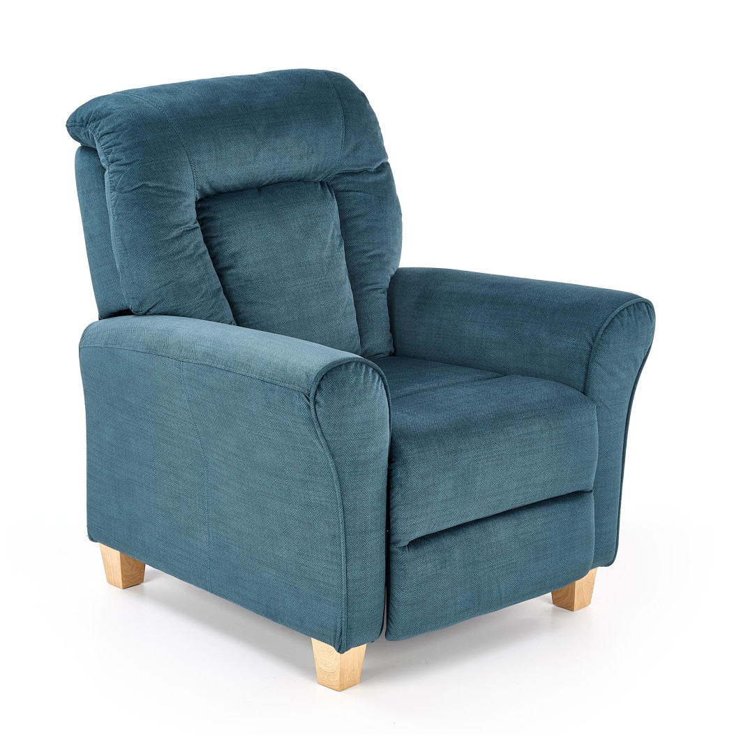 Produkt w kategorii: Fotele, nazwa produktu: Fotel BARD ciemnoniebieski elegancja styl