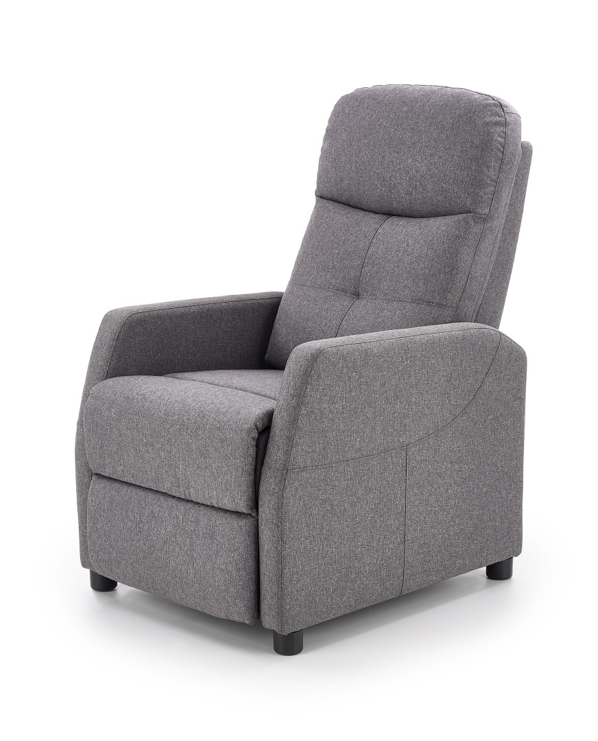 Produkt w kategorii: Fotele, nazwa produktu: Fotel wypoczynkowy Halmar FELIPE Popiel Wydajny