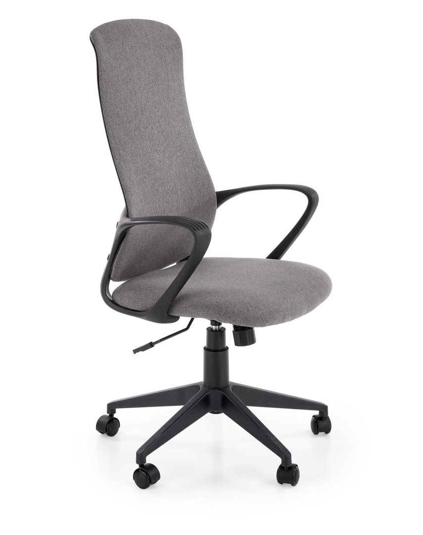Produkt w kategorii: Fotele, nazwa produktu: Fotel gabinetowy FIBERO popielaty Halmar