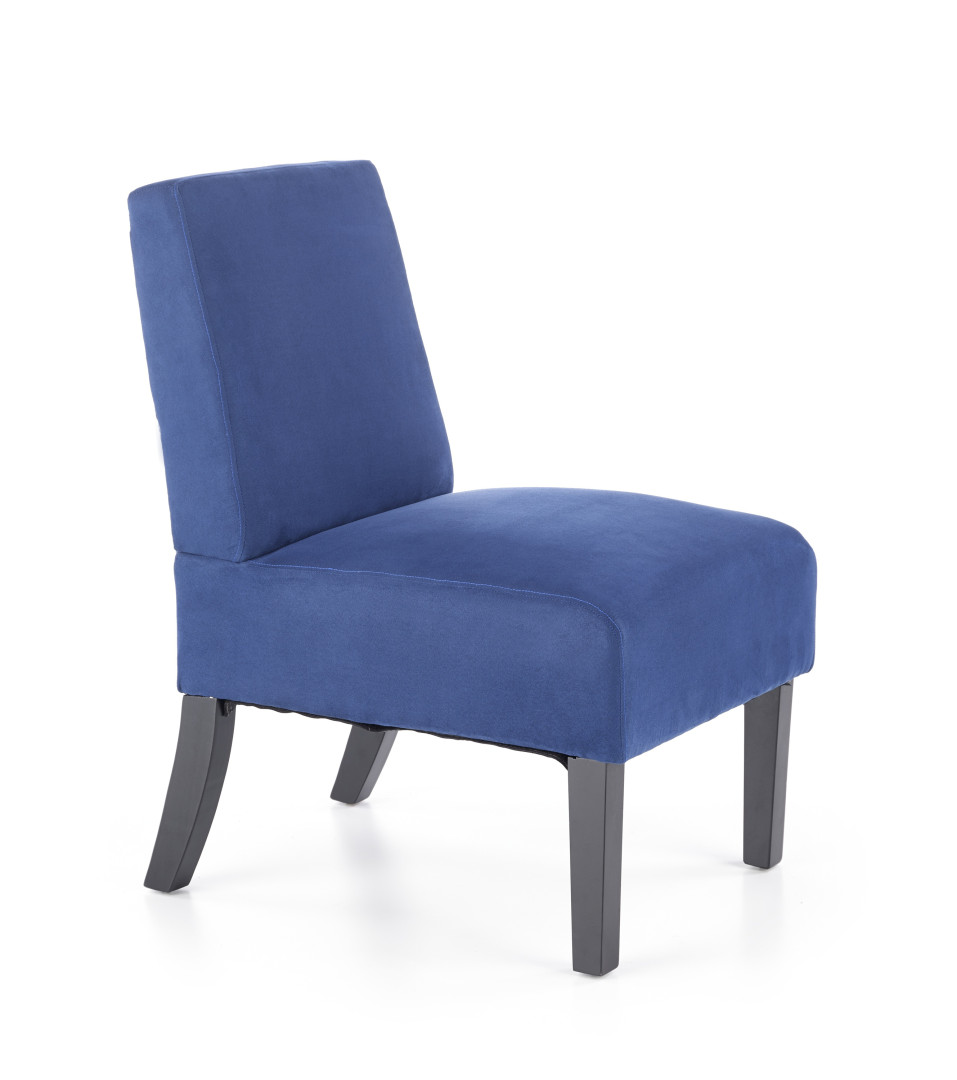 Produkt w kategorii: Fotele, nazwa produktu: Fotel wypoczynkowy Fido granatowy【昸】