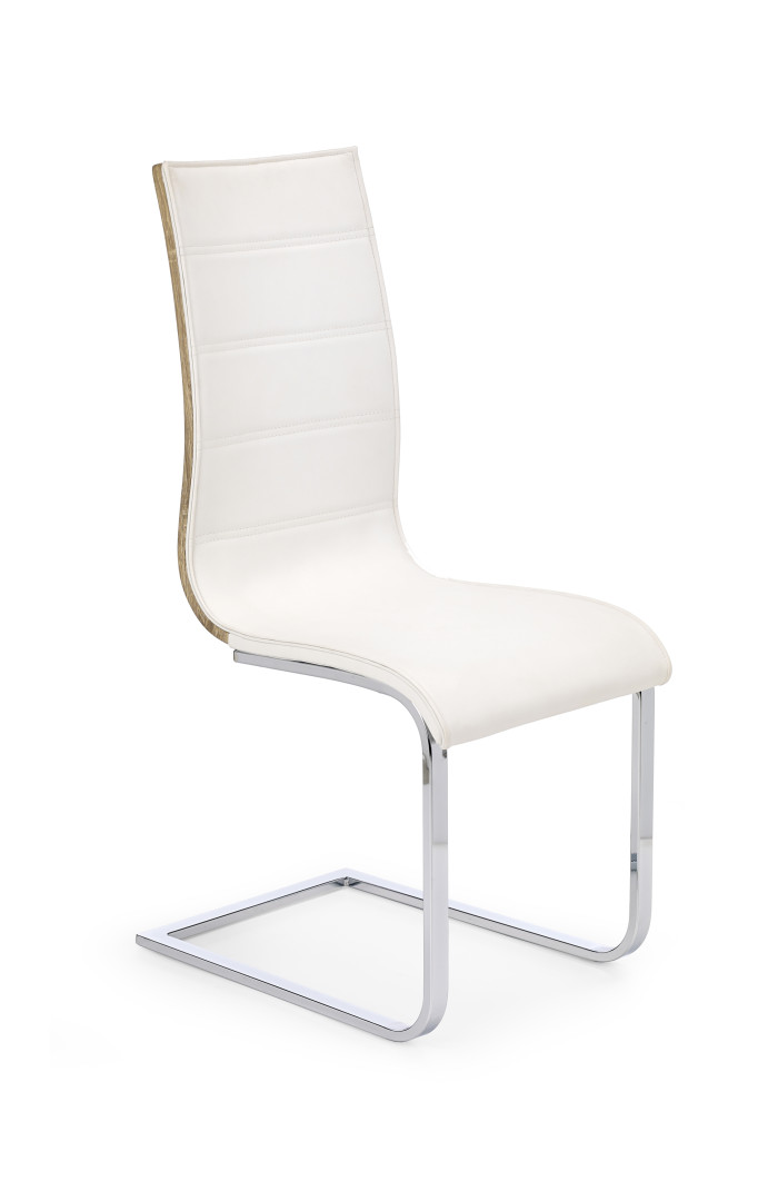 Nowoczesne krzesło biurowe białe K104