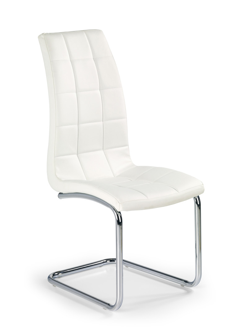 Krzesło biurowe K147 białe 2szt.