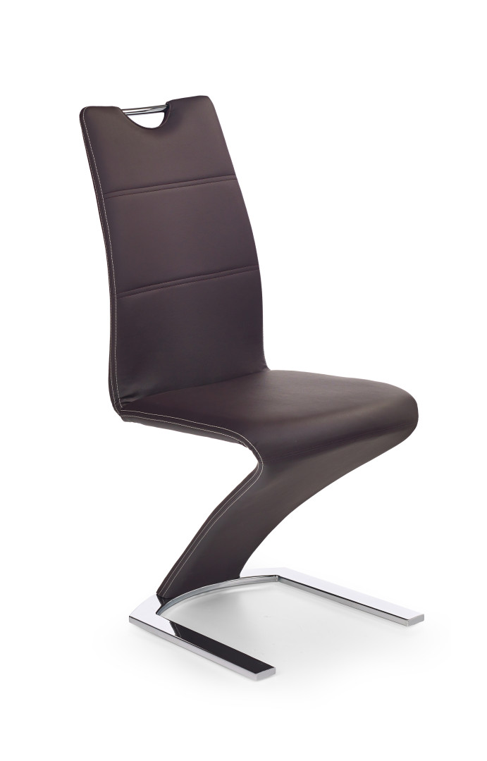 Produkt w kategorii: Krzesła, nazwa produktu: Luksusowe krzesło biurkowe brązowe K188