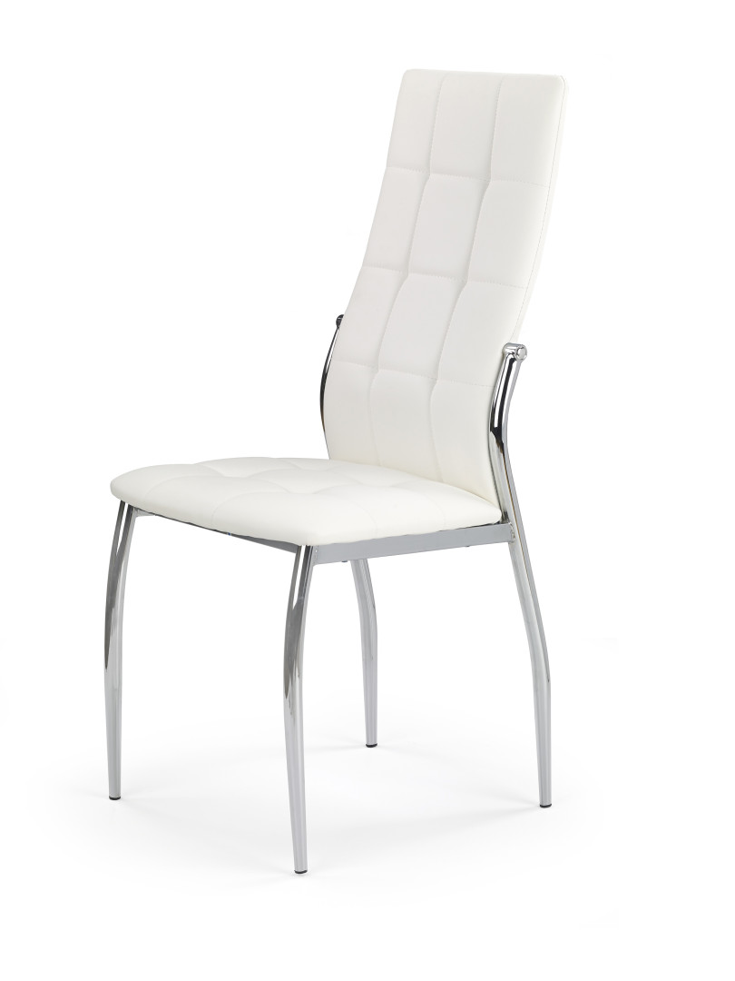 Krzesło biurowe białe K209 eleganckie