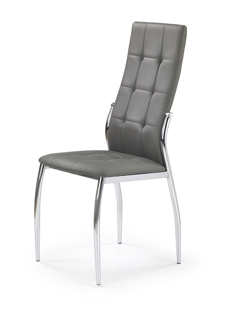Nowoczesne krzesło Halmar K209 popielatego
