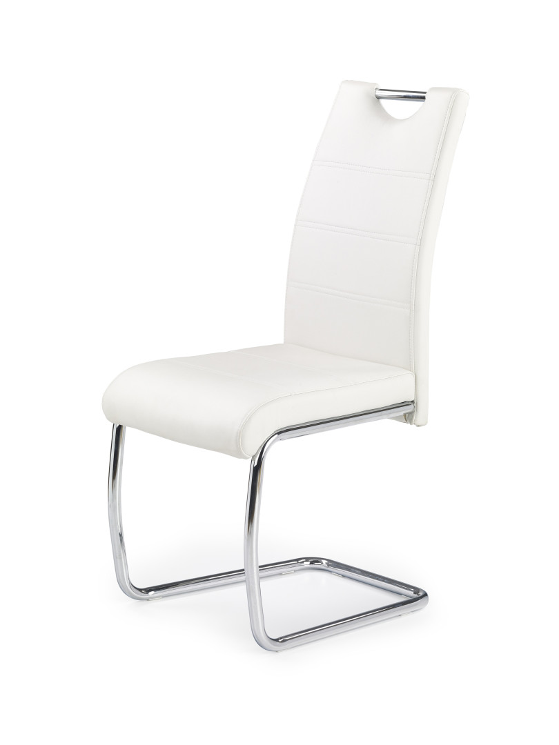 nazwa produktu: Nowoczesne krzesło biurowe białe K211