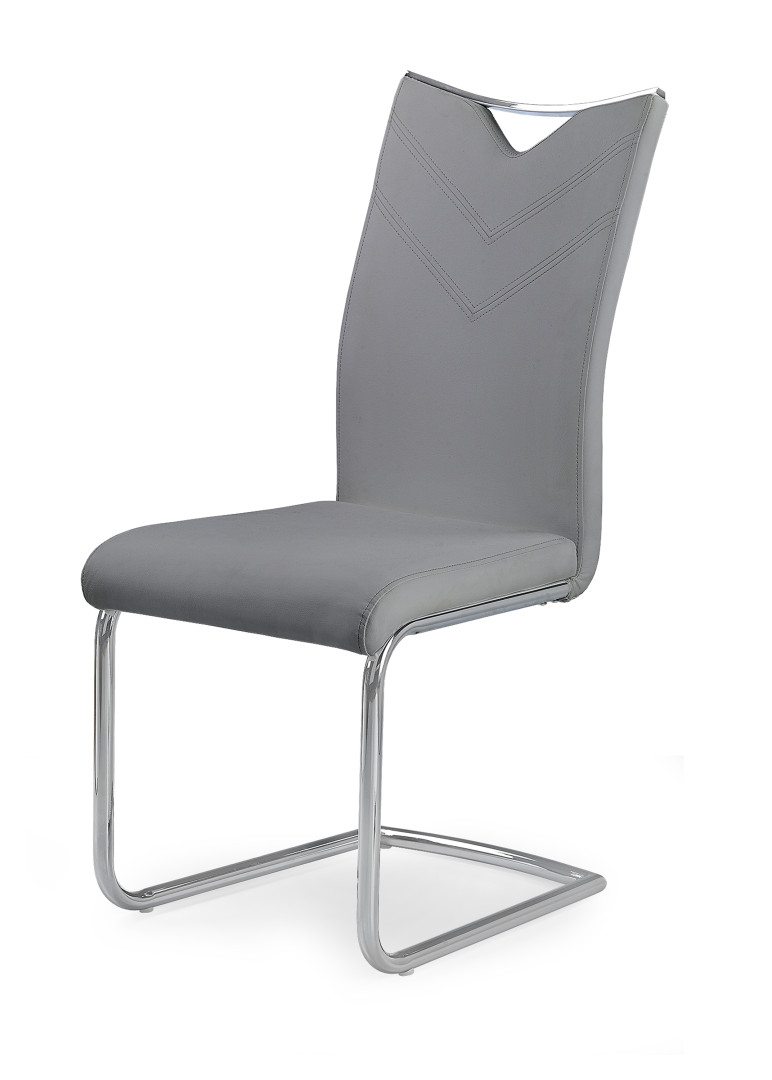 Eleganckie krzesło Halmar K224 Szary