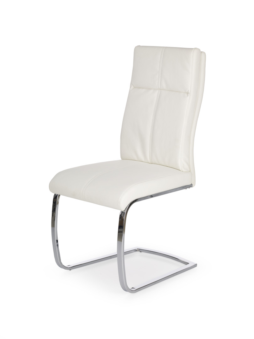 Eleganckie krzesło biurowe K231 białe