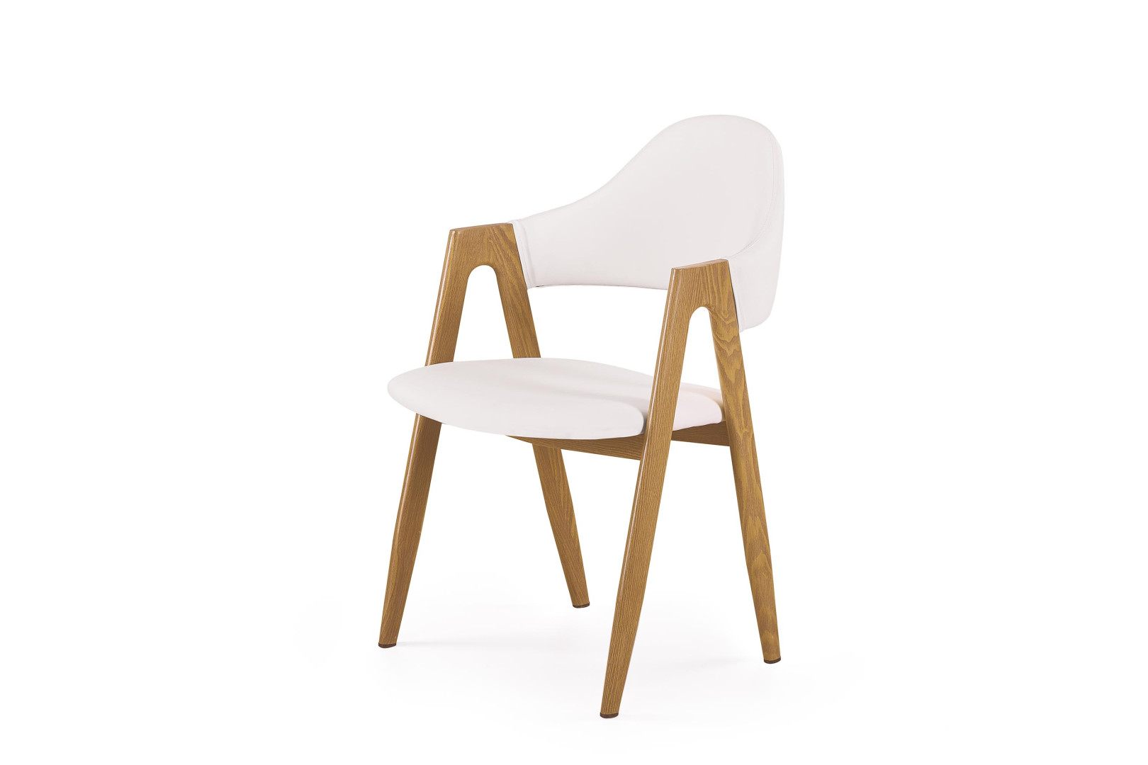 nazwa produktu: Eleganckie krzesło biurkowe K247 białe
