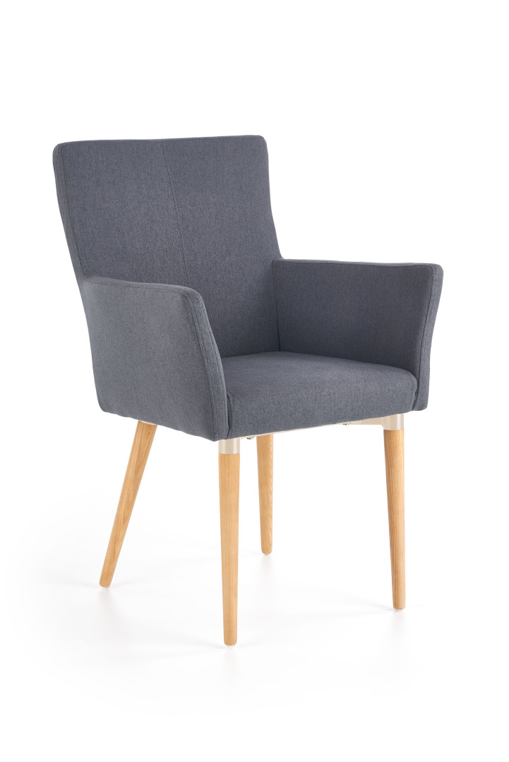 Produkt w kategorii: Krzesła, nazwa produktu: Eleganckie krzesło Halmar K274 Szare