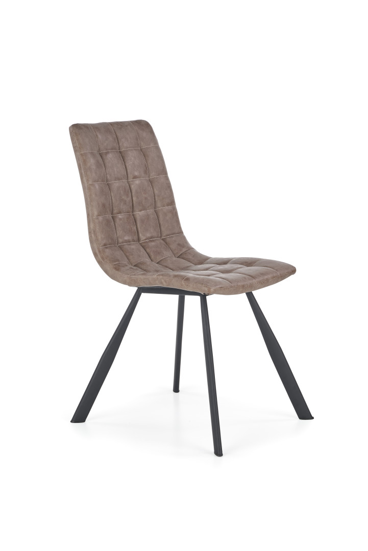 Krzesło Biurka Eleganckie K280 Brązowe