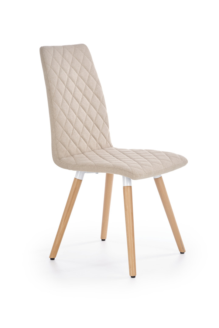 Krzesła K282 Beżowe Eleganckie Biurowe