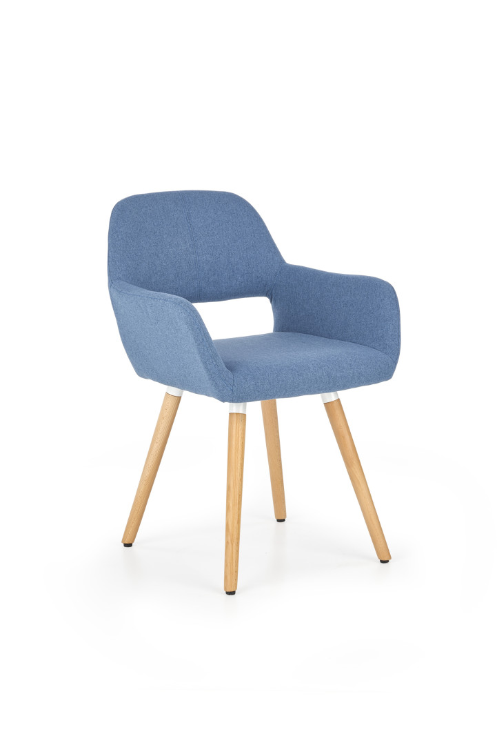 Produkt w kategorii: Krzesła, nazwa produktu: Krzesło niebieskie K283 Halmar Arkea