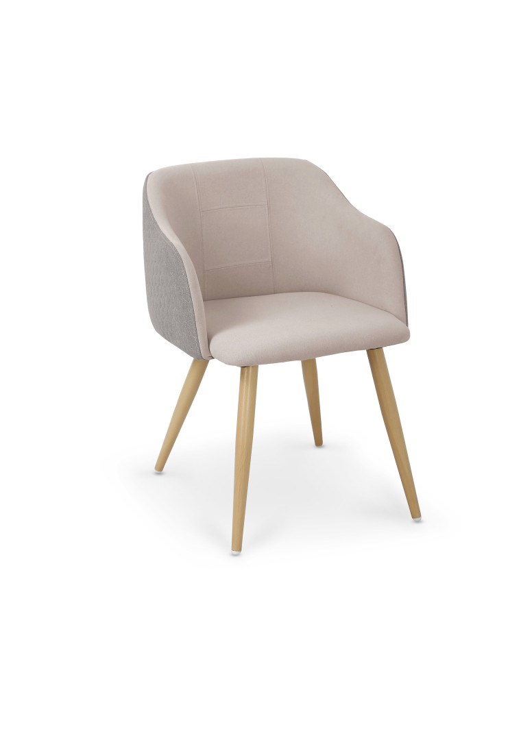 Produkt w kategorii: Krzesła, nazwa produktu: Eleganckie krzesło K288 jasne popiel / ciemne popiel