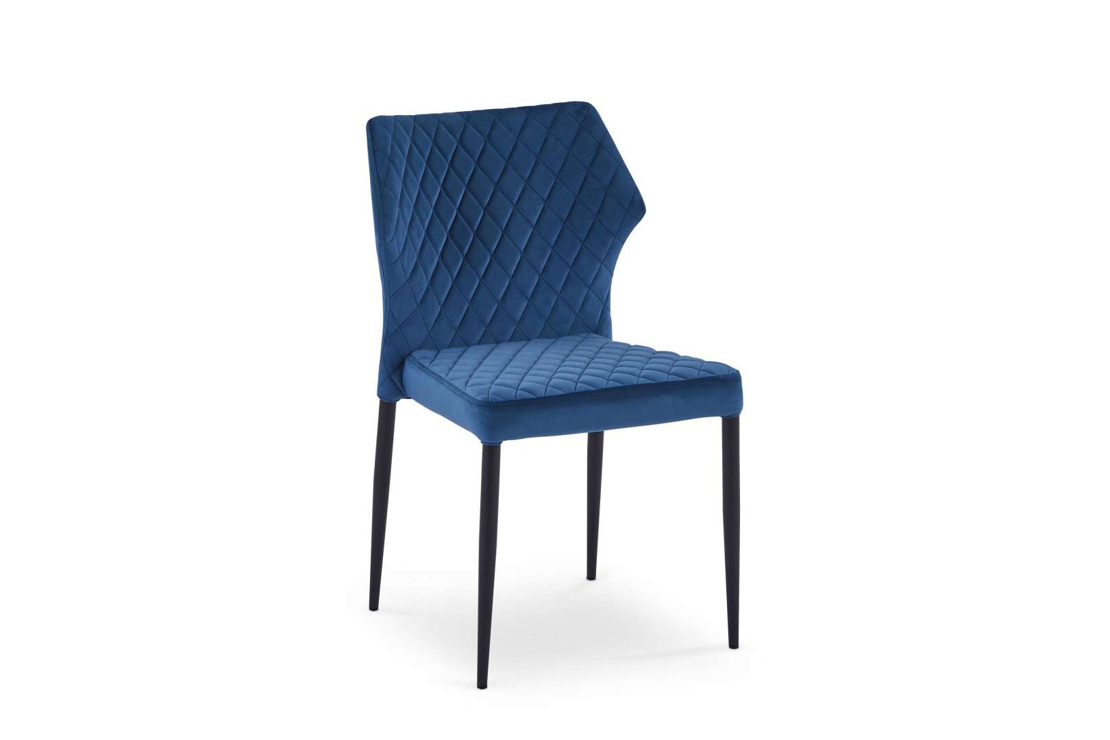 Produkt w kategorii: Krzesła, nazwa produktu: Eleganckie krzesło K331 - granatowa stala