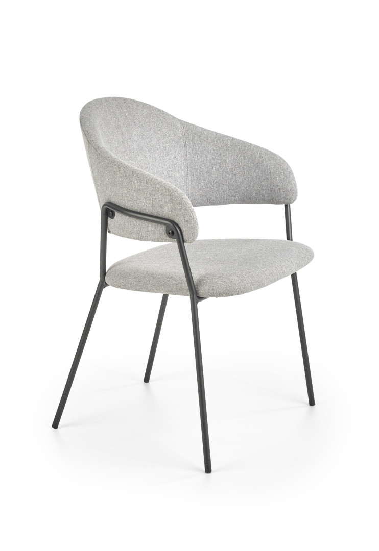 Produkt w kategorii: Krzesła, nazwa produktu: Krzesło biurowe popielate Halmar K359