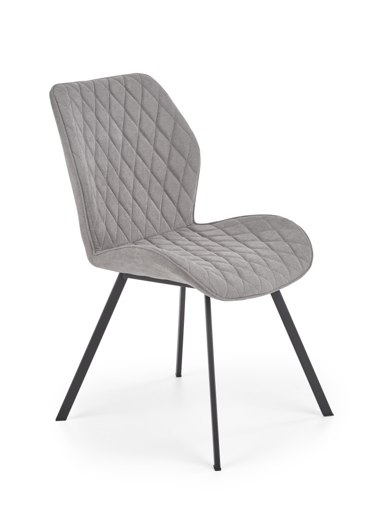 Produkt w kategorii: Krzesła, nazwa produktu: Krzesło popielate K360 Biurka Eleganckie