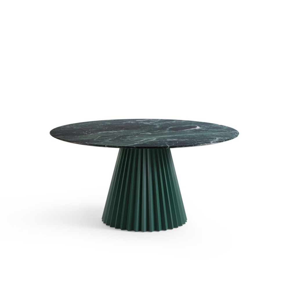 Produkt w kategorii: Stoły z blatem ceramicznym, nazwa produktu: Stół Plisse MIDJ elegancki funkcjonalny