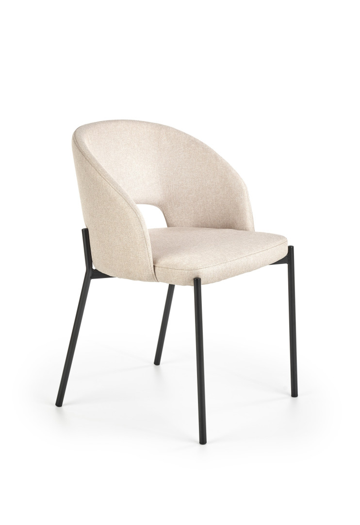 Produkt w kategorii: Krzesła, nazwa produktu: Krzesło biurowe K373 beżowe Halmar