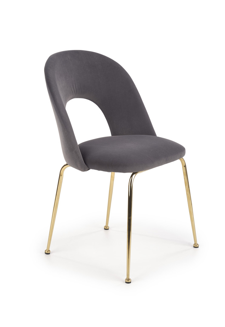 nazwa produktu: Krzesło biurkowe Halmar K385 popielato-złote