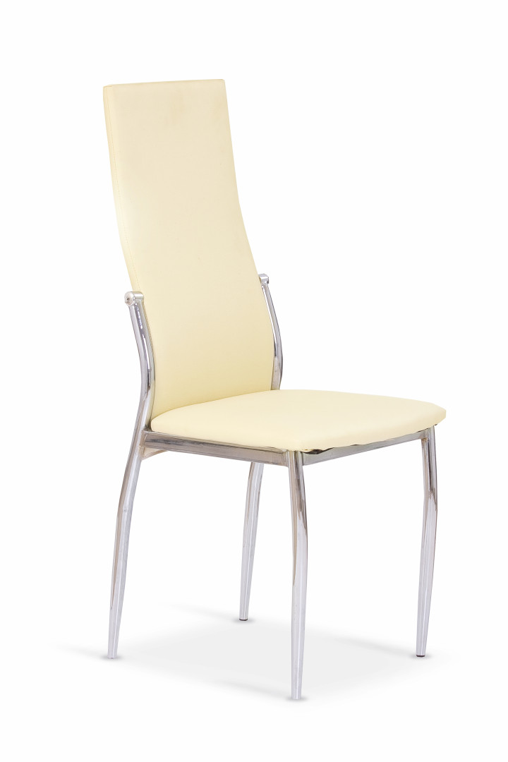 Produkt w kategorii: Krzesła, nazwa produktu: Eleganckie krzesło chromowane Halmar K3