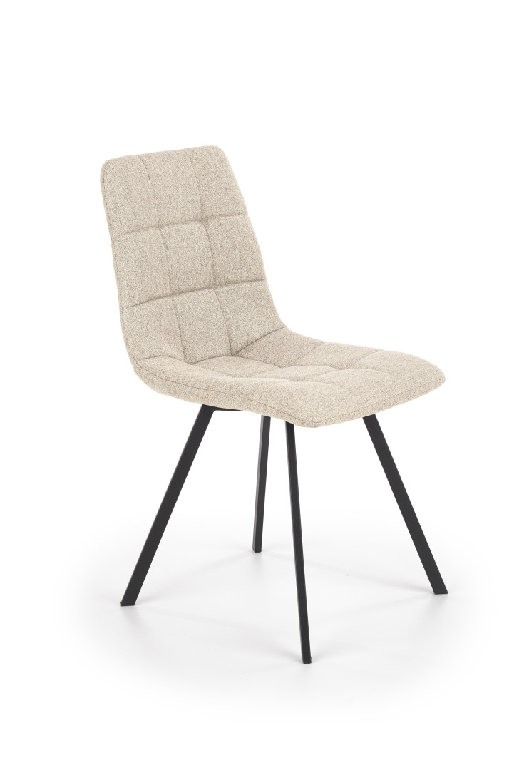 Produkt w kategorii: Krzesła, nazwa produktu: Eleganckie krzesło biurowe beżowe K402