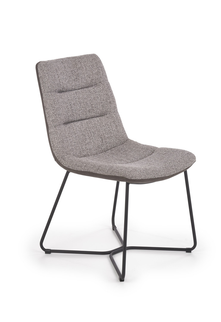 Produkt w kategorii: Krzesła, nazwa produktu: Eleganckie krzesło biurowe popielate Halmar