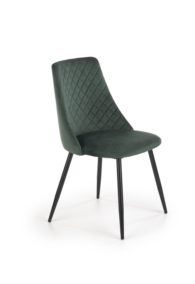 Eleganckie Krzesło Biurowe Zielone K405