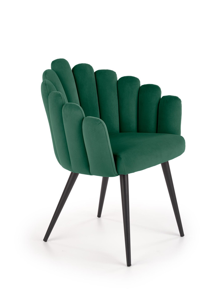Eleganckie krzesło biurowe zielone K410