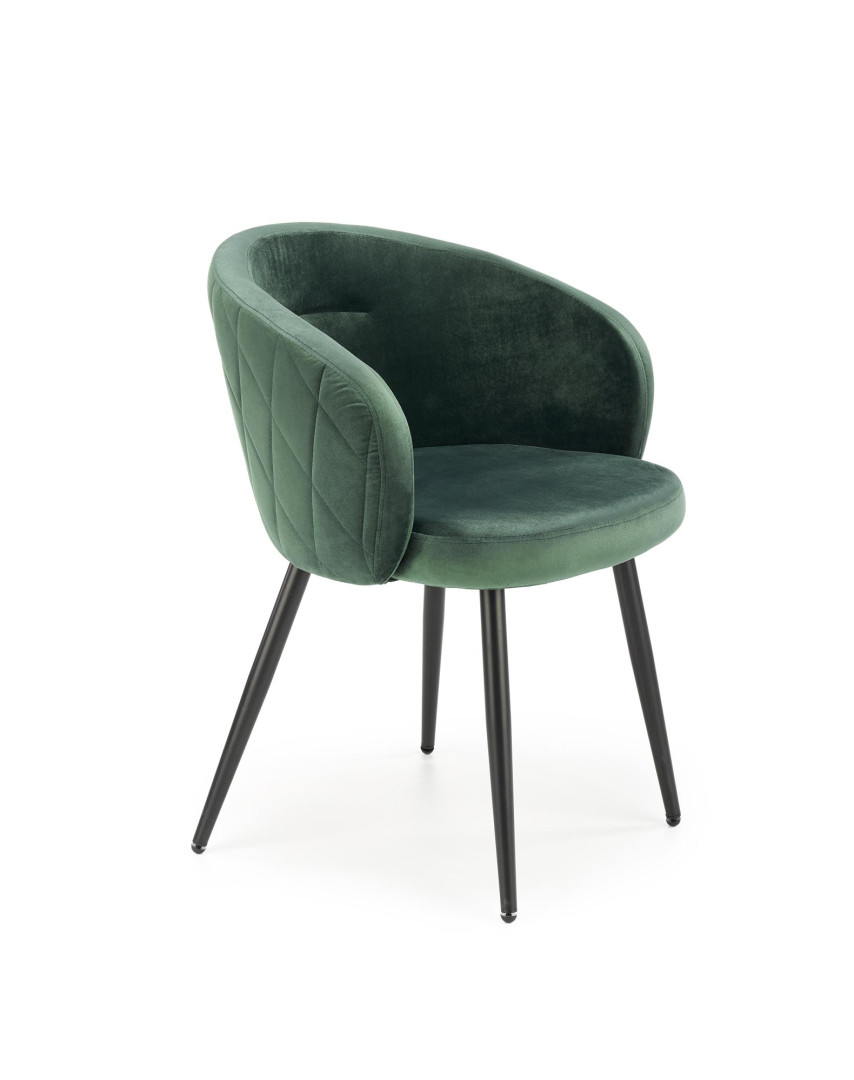 Luksusowe krzesło biurowe K430 zielone