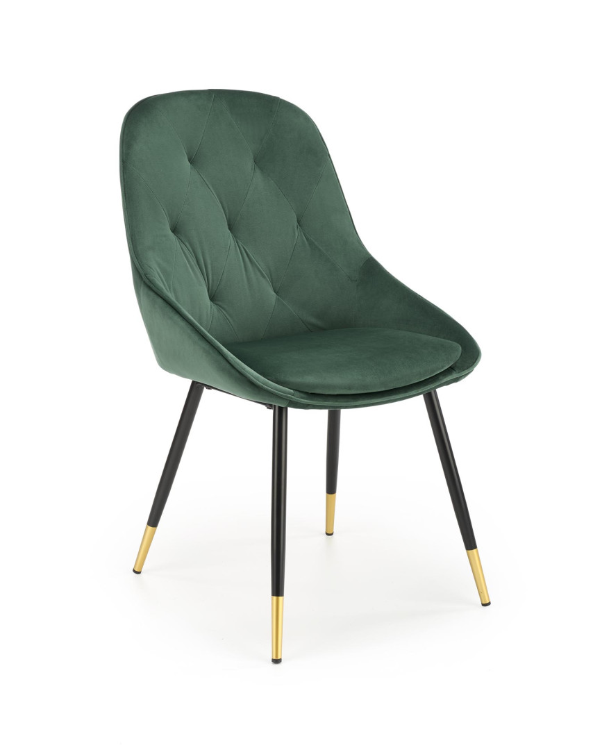 Produkt w kategorii: Krzesła, nazwa produktu: Eleganckie Krzesło Biurkowe K437 w Zielonym