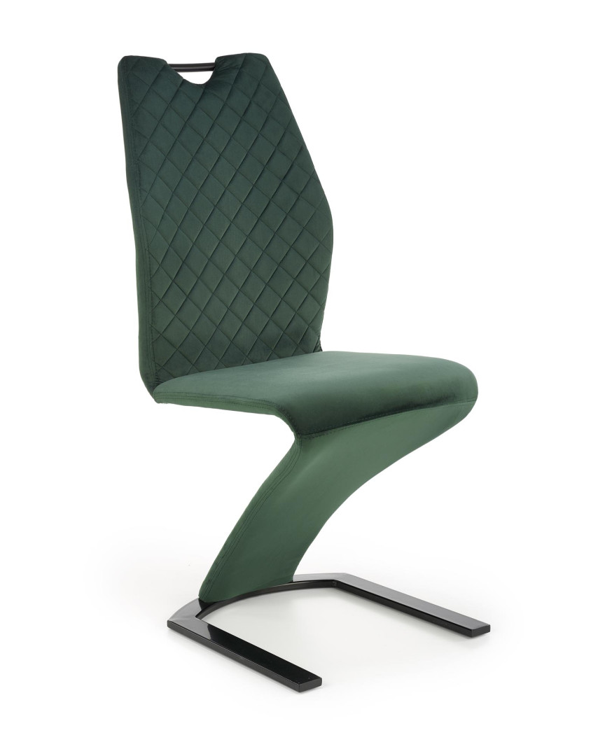 Eleganckie krzesło biurkowe K442 zieleni