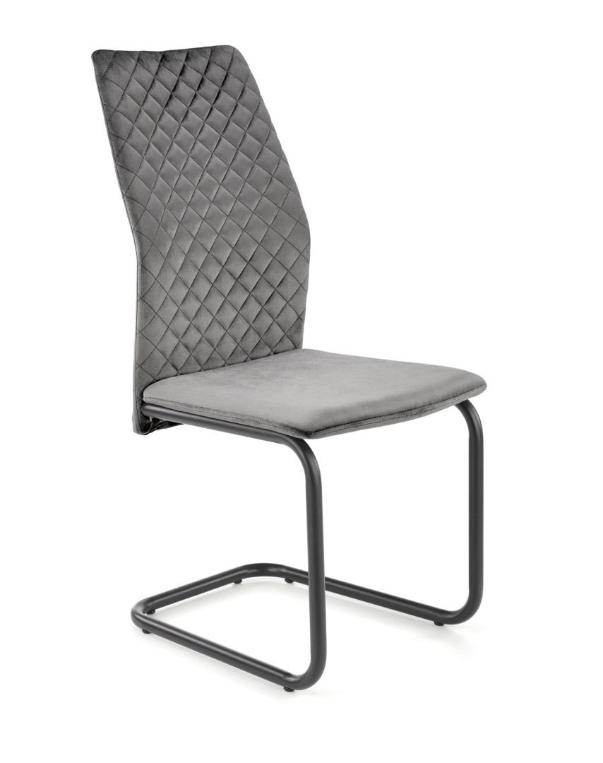 Krzesło biurowe K444 Popielate Lux