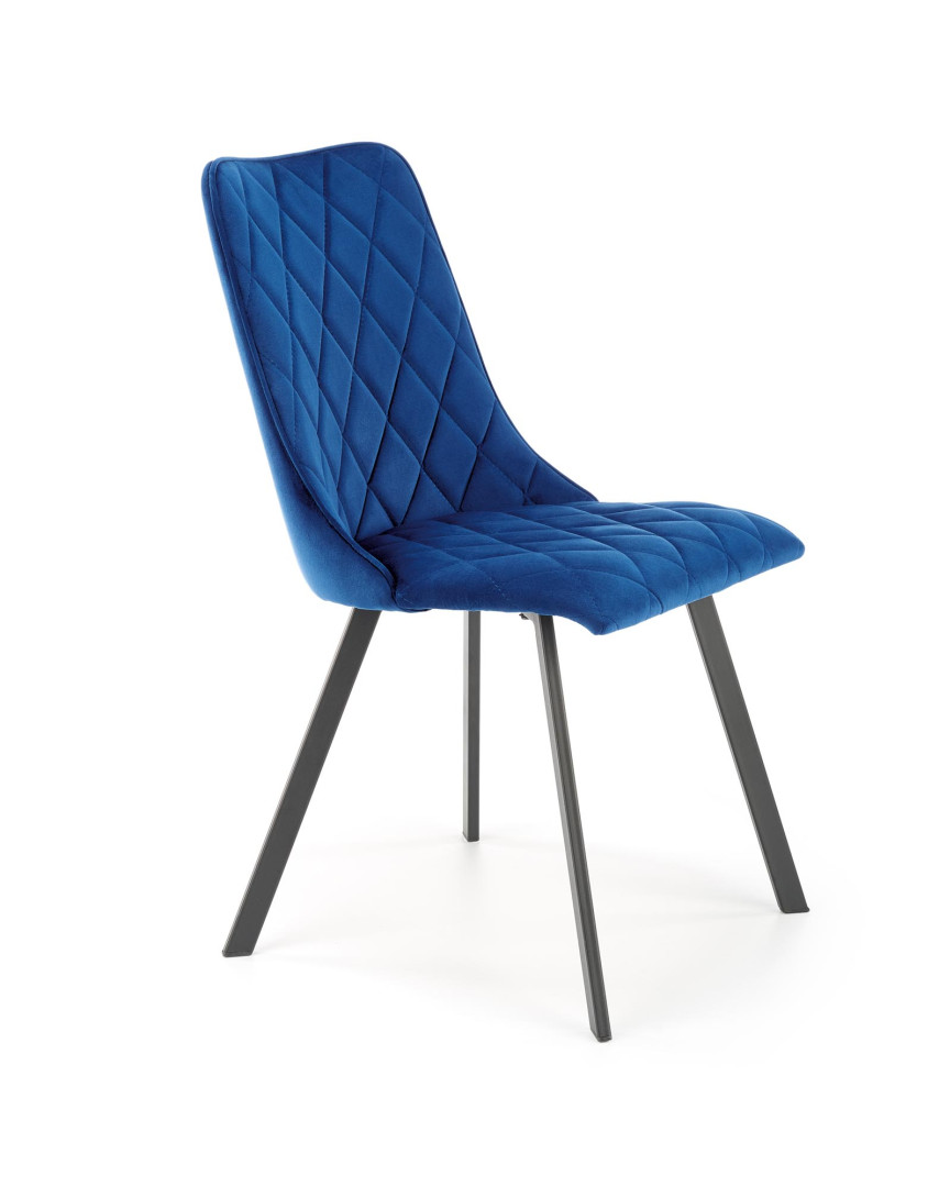 Produkt w kategorii: Krzesła, nazwa produktu: Eleganckie krzesło biurowe K450 Granatowy