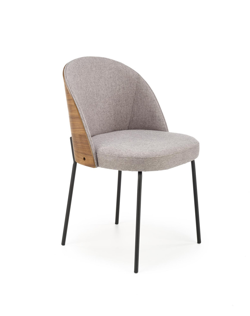 Produkt w kategorii: Krzesła, nazwa produktu: Krzesło Popielaty Jasny Orzech Halmar