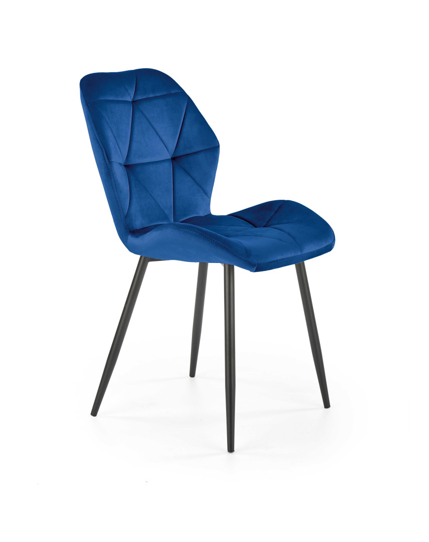 Eleganckie krzesło Halmar K453 Granatowy