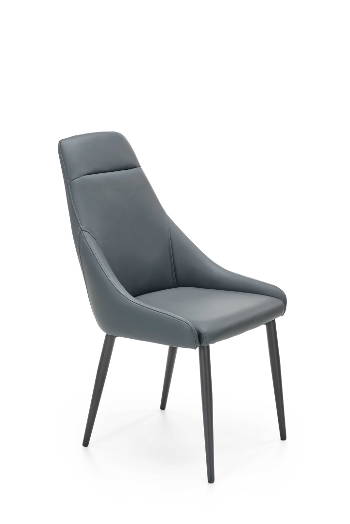 Krzesło biurowe design K465 Popiel Elegant